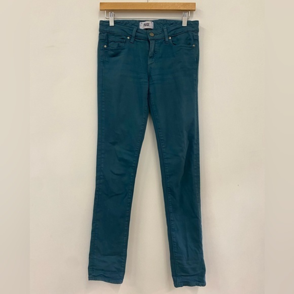 PAIGE Skyline Skinny‎ Blue Denim Jeans, size 27